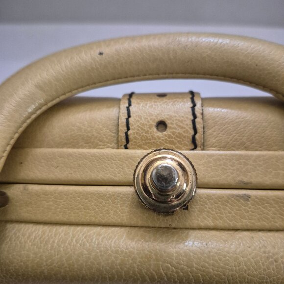 Ronay Clutch Vintage 1950's Genuine Leather Retro Rare Old Money Mob Wife - Picture 10 of 13